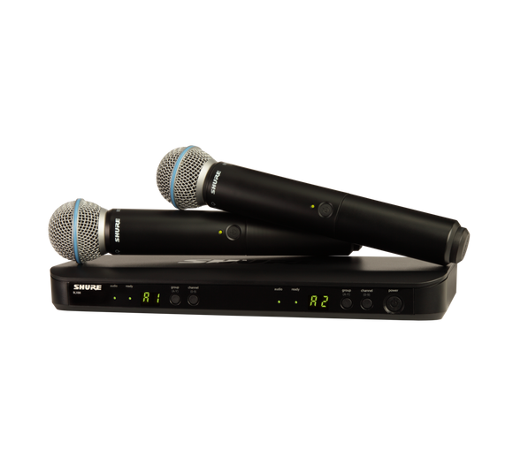 Shure BLX288/B58 Wireless Dual Vocal System with two Beta 58A