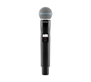 Shure QLXD2/B58A Handheld Transmitter with Beta 58A Capsule