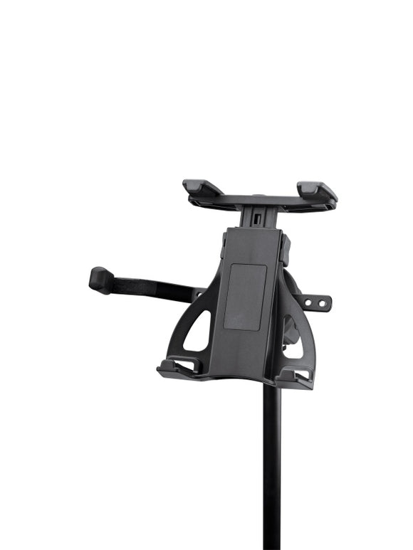 K&M 19742-BLACK, Plastic, easy-to-clip tablet PC stand holder to