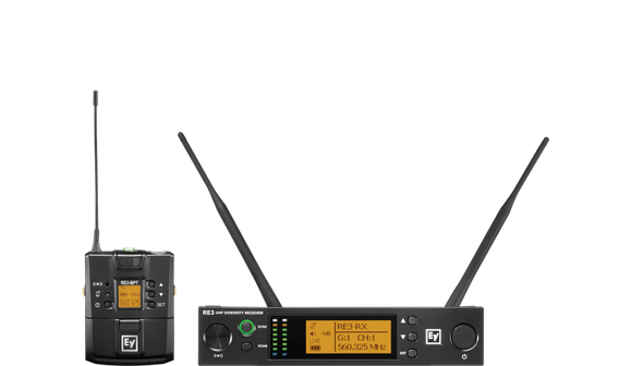 Electro-Voice RE3-BPNID  UHF wireless set containing no input device