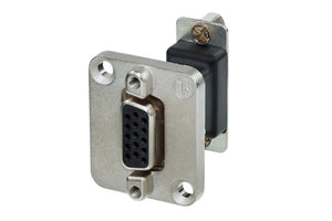 Neutrik D-Sub 15-pin feed-through connector