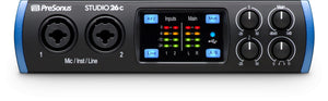 PreSonus Studio 26c Hi-Definition Portable USB-C Audio Interface
