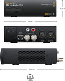 Blackmagic Teranex Mini - SDI to Audio 12G